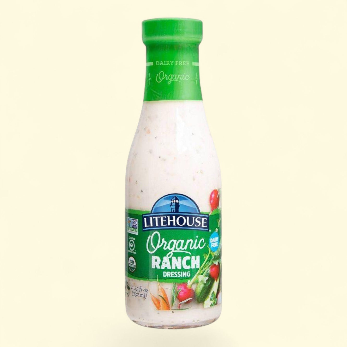 Litehouse Organic Ranch Dressing, 11.25 fl oz — authentic US product shipped worldwide by Treatspree