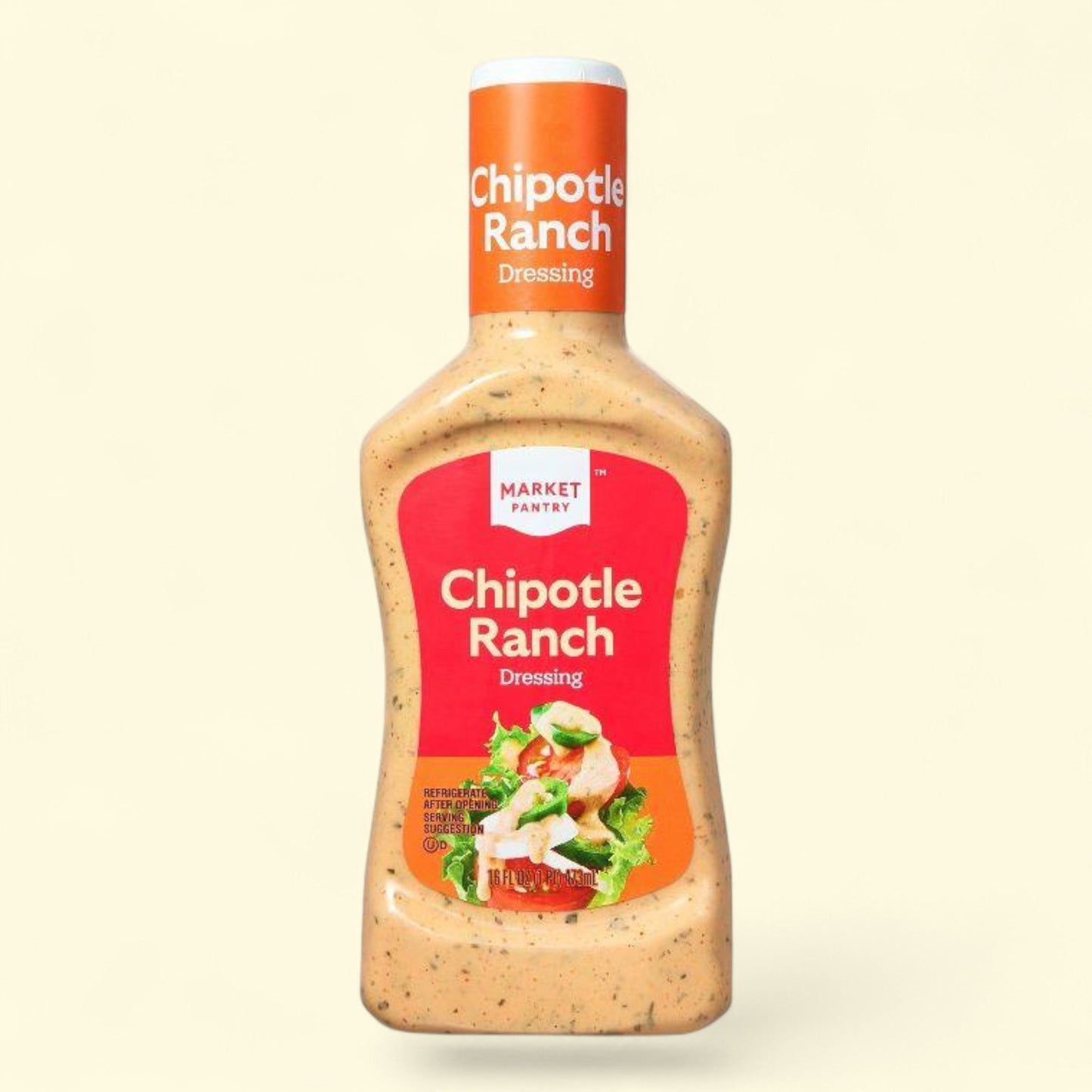 Market Pantry Chipotle Ranch Dressing, 16 fl oz — authentic US product shipped worldwide by Treatspree