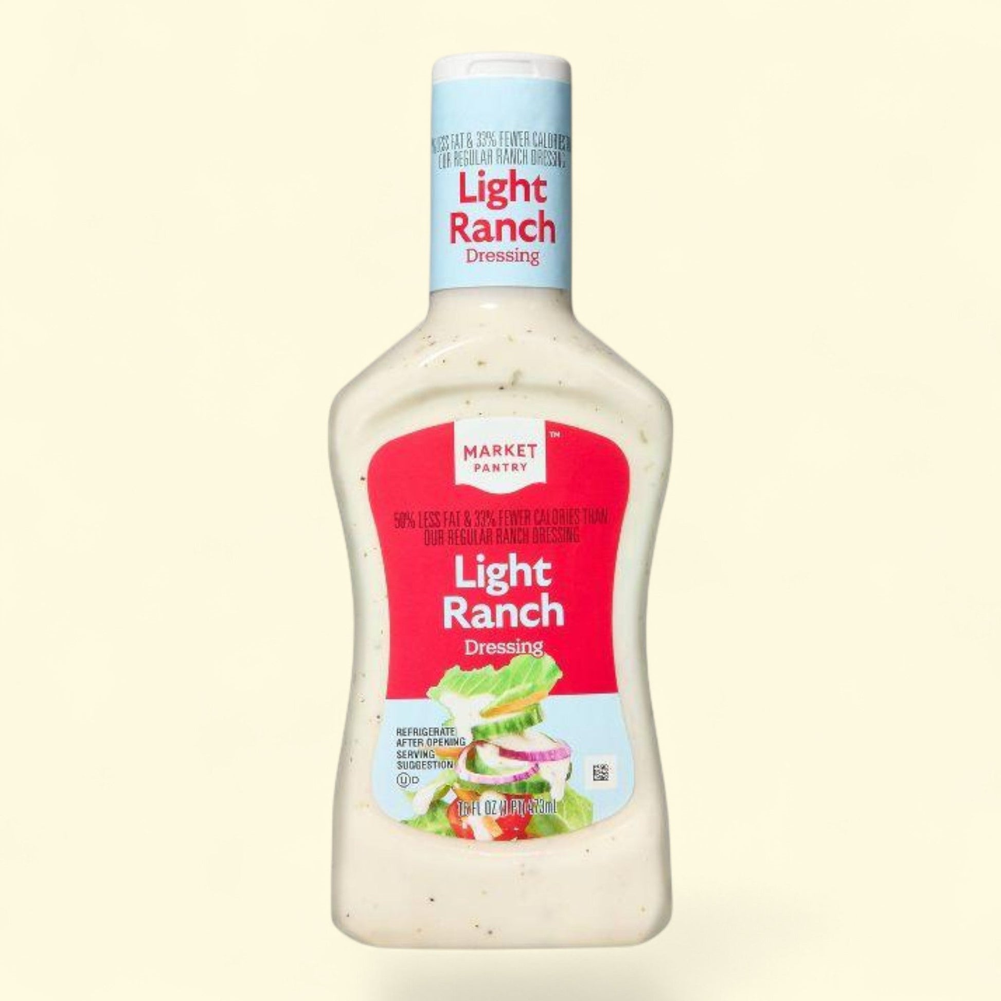 Market Pantry, Light Ranch Dressing, 16 fl oz — authentic US product shipped worldwide by Treatspree