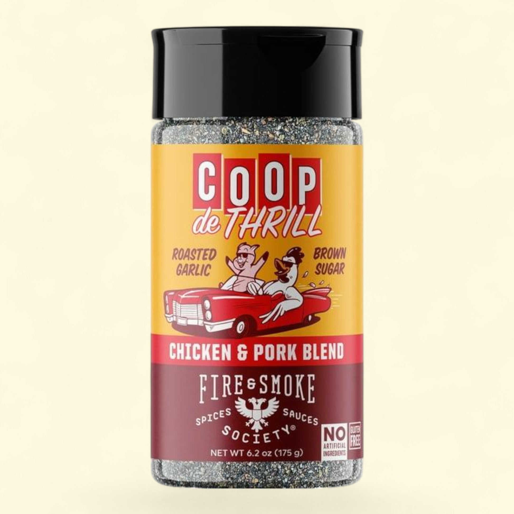 Fire & Smoke Society Coop De Thrill BBQ Poultry Seasoning Blend, 6.... — authentic US product shipped worldwide by Treatspree