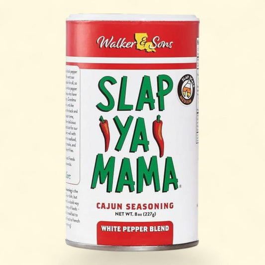 Slap Ya Mama White Pepper Blend Cajun Seasoning, 8 oz