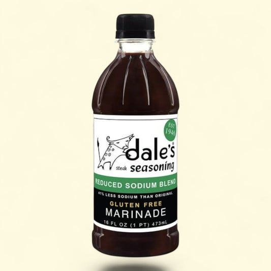 Dale's Seasoning Reduced Sodium Blend, 16 fl. oz. — authentic US product shipped worldwide by Treatspree