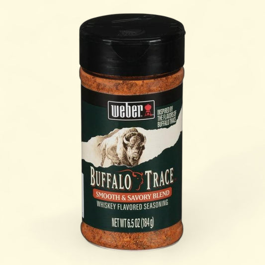 Weber Buffalo Trace Smooth & Savory Blend Whiskey Flavored Seasonin... — authentic US product shipped worldwide by Treatspree