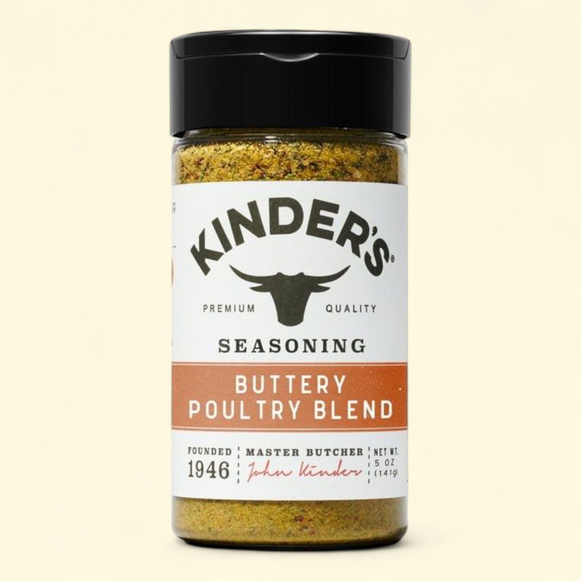 Kinder's Buttery Poultry Blend Seasoning & Rub, 5 oz — authentic US product shipped worldwide by Treatspree