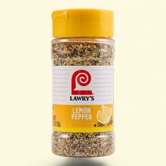 Lawry's Lemon Pepper Blend, 2.25 oz — authentic US product shipped worldwide by Treatspree