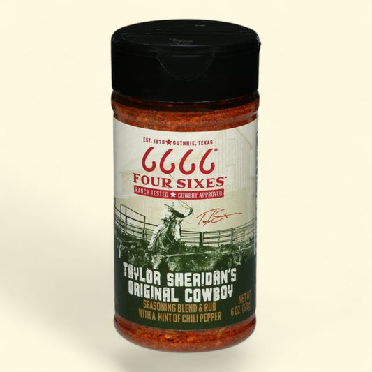 Four Sixes Cowboy Seasoning Blend and Rub, 6 oz