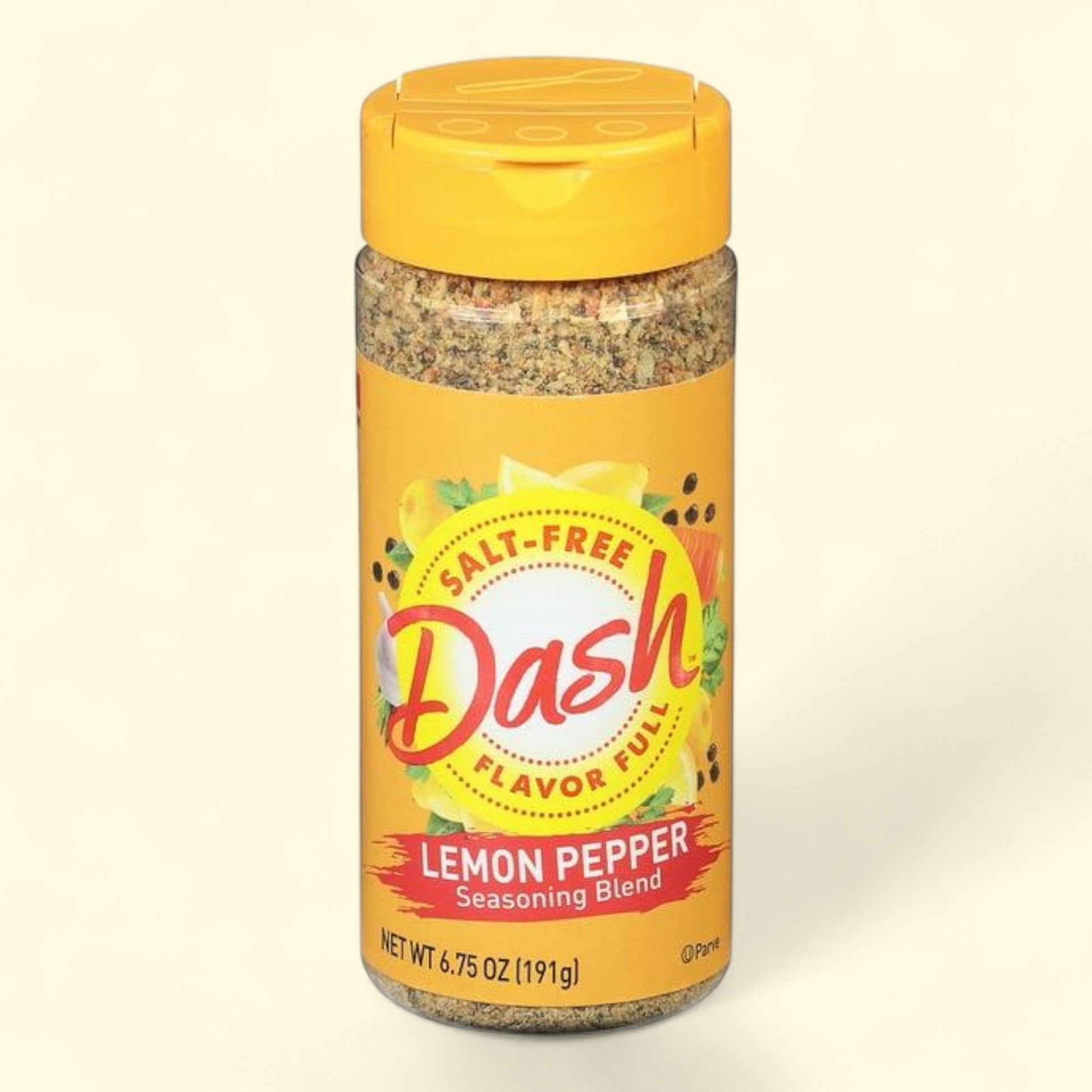 Dash Lemon Pepper Seasoning Blend, 6.75 oz — authentic US product shipped worldwide by Treatspree