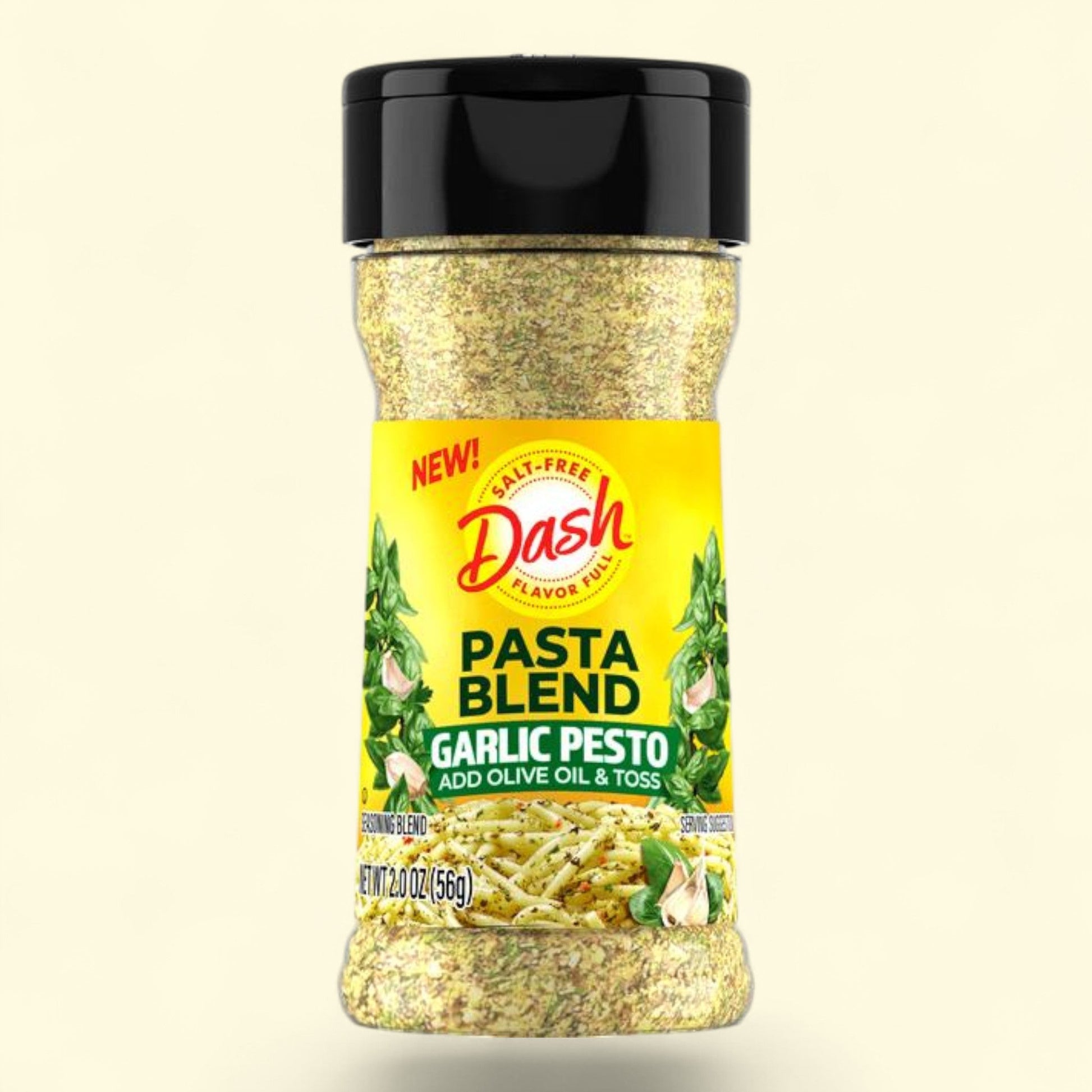 Dash Garlic Pesto Pasta Blend, 2.0 oz Bottle — authentic US product shipped worldwide by Treatspree