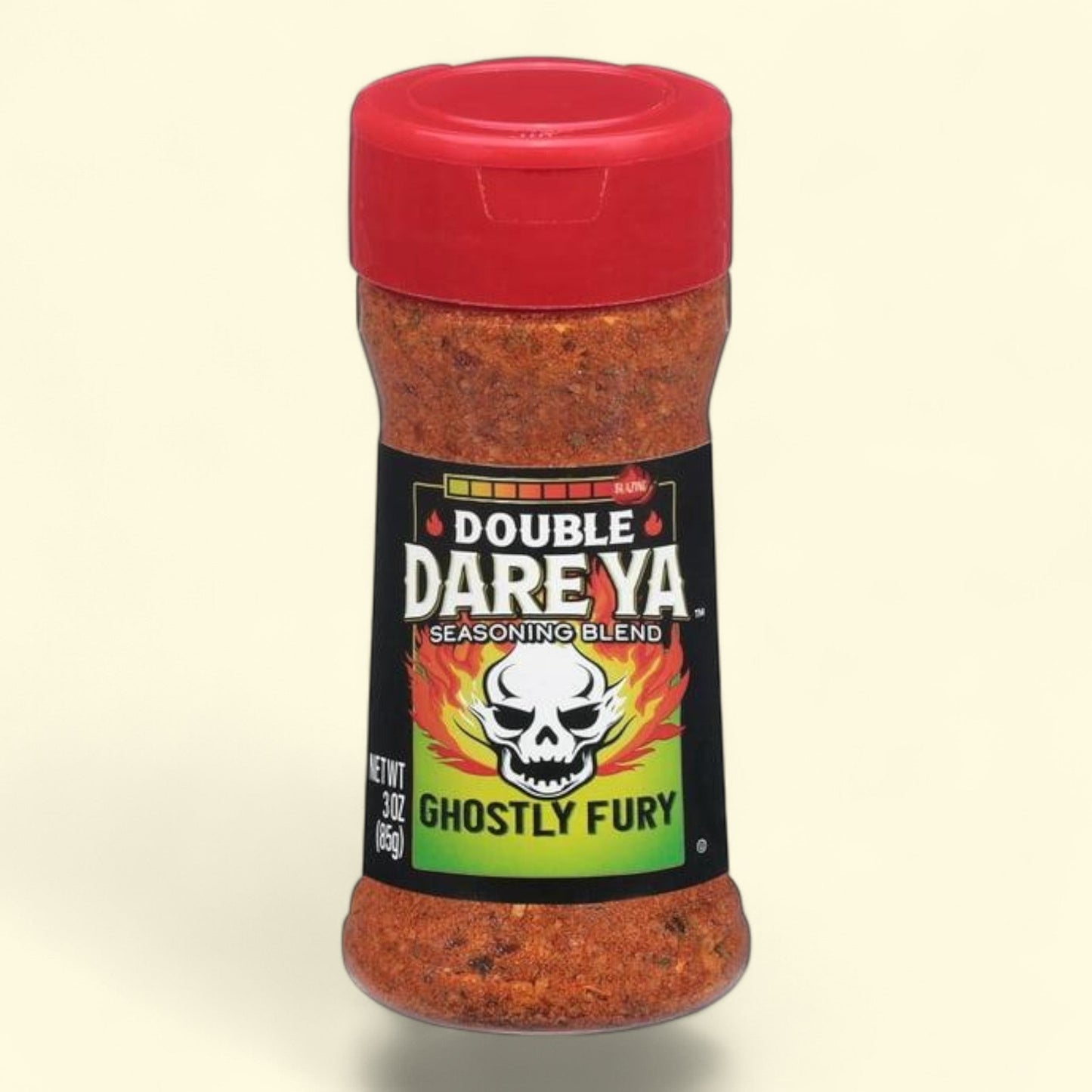 Double Dare Ya Ghostly Fury, Ghost Pepper Seasoning Blend, 3oz — authentic US product shipped worldwide by Treatspree