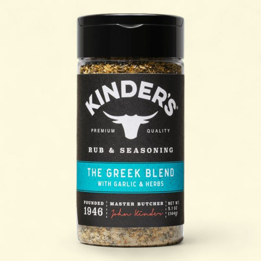 Kinder's Greek Blend Barbecue Rub and Seasoning, 5 oz