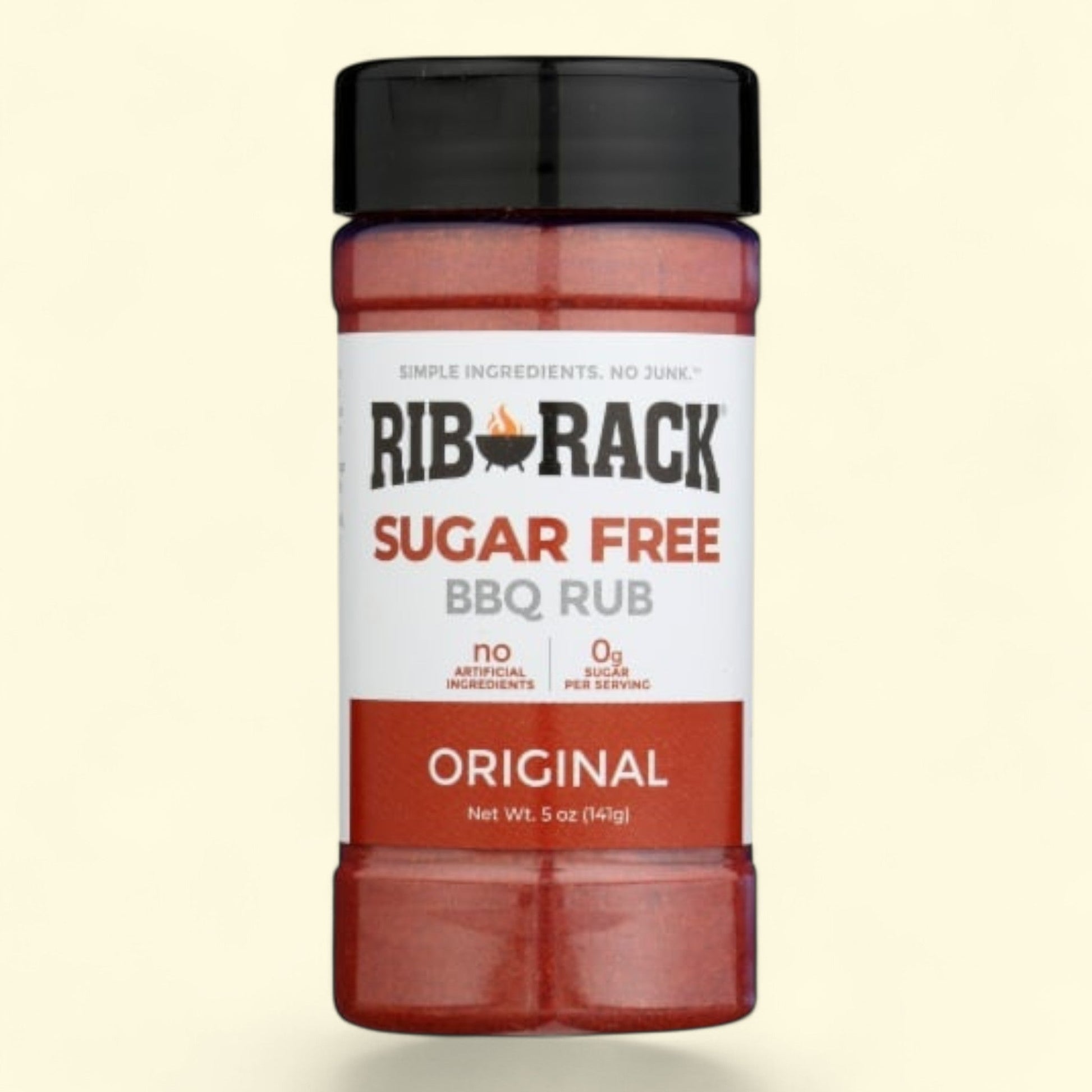 Rib Rack, Sugar Free BBQ Rub, 5 oz — authentic US product shipped worldwide by Treatspree