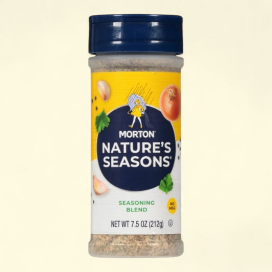 Morton Nature's Seasons Seasoning Blend, 7.5 oz. — authentic US product shipped worldwide by Treatspree
