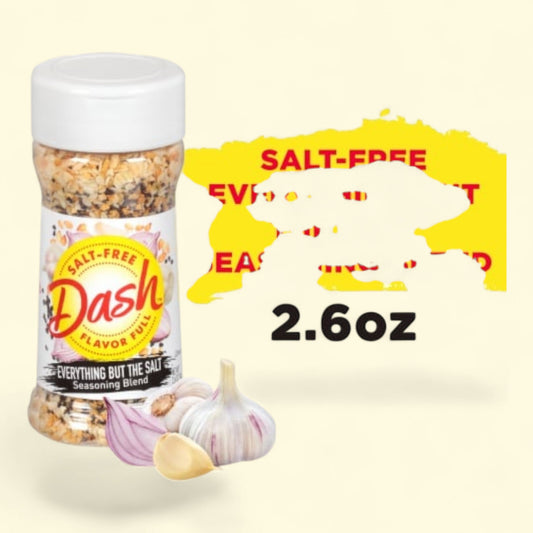 Dash Everything But Salt Seasoning Blend, Kosher, 2.6 oz — authentic US product shipped worldwide by Treatspree