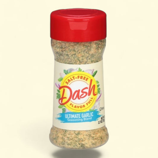Dash Ultimate Garlic Seasoning Blend, 2.5 oz — authentic US product shipped worldwide by Treatspree