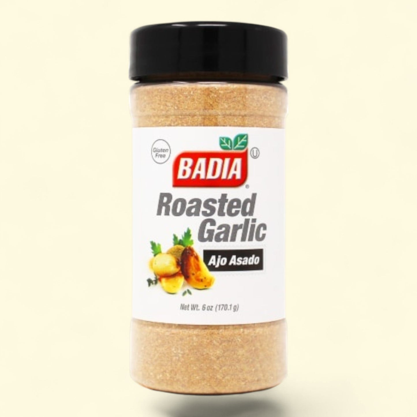 Badia Roasted Garlic Seasoning Blend, 6.5 oz — authentic US product shipped worldwide by Treatspree