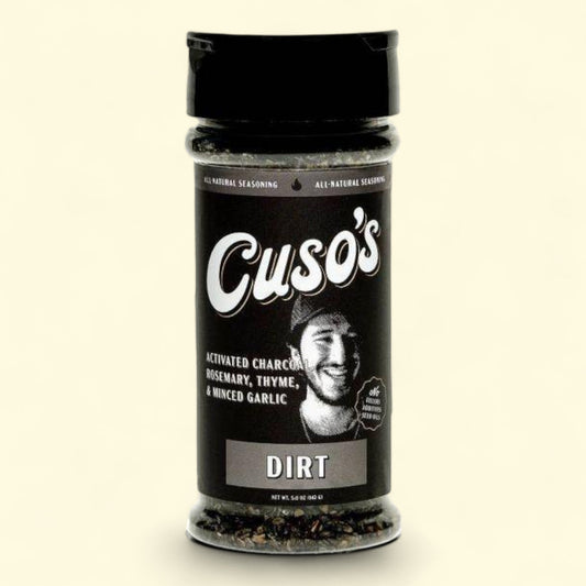 Cuso Cuts BBQ Dry Rub Dirt Seasoning, 5oz