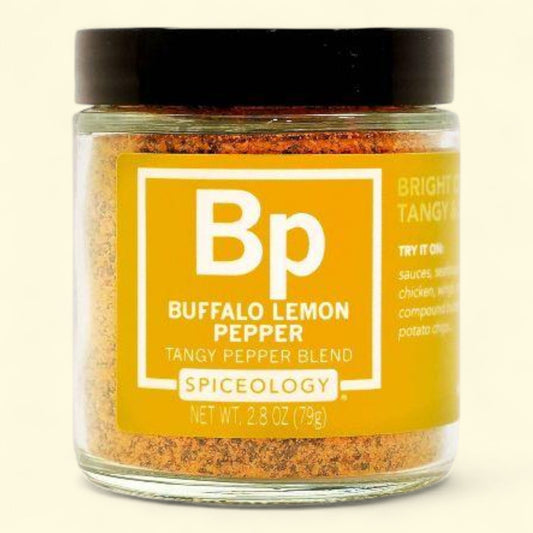 Spiceology Buffalo Lemon Pepper All Purpose Blend, 2.8oz — authentic US product shipped worldwide by Treatspree