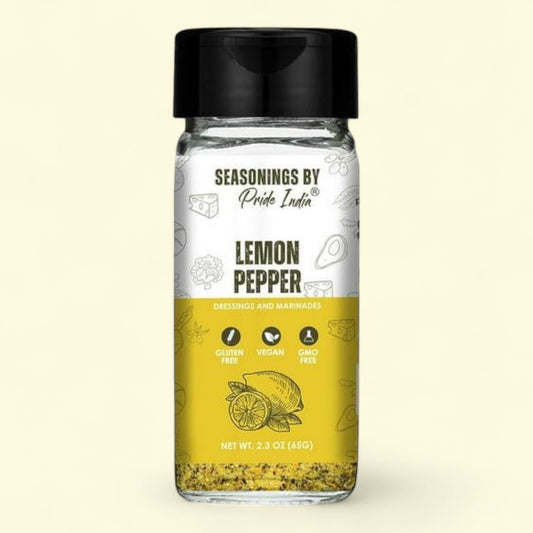 Brand: Lemon Chili Pepper, Size: 2.3 oz (65 gm) Dual Sifter Cap