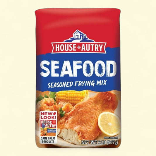 House Autry Seafood Seasoned Breading Mix, 32 oz