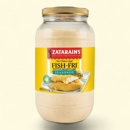 Zatarain's Seasoned Fish Fri, 5.75 lb Jar