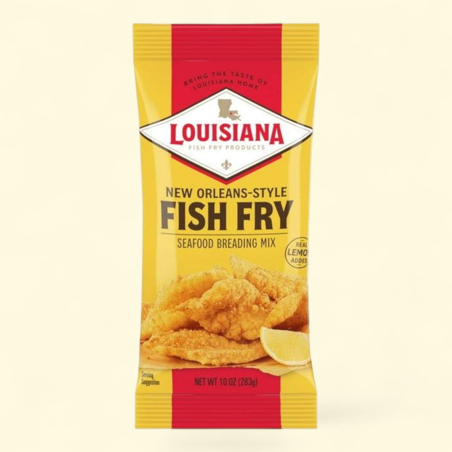 Louisiana Fish Fry Products N. O. Style Fish Fry Breading Mix, 10 oz
