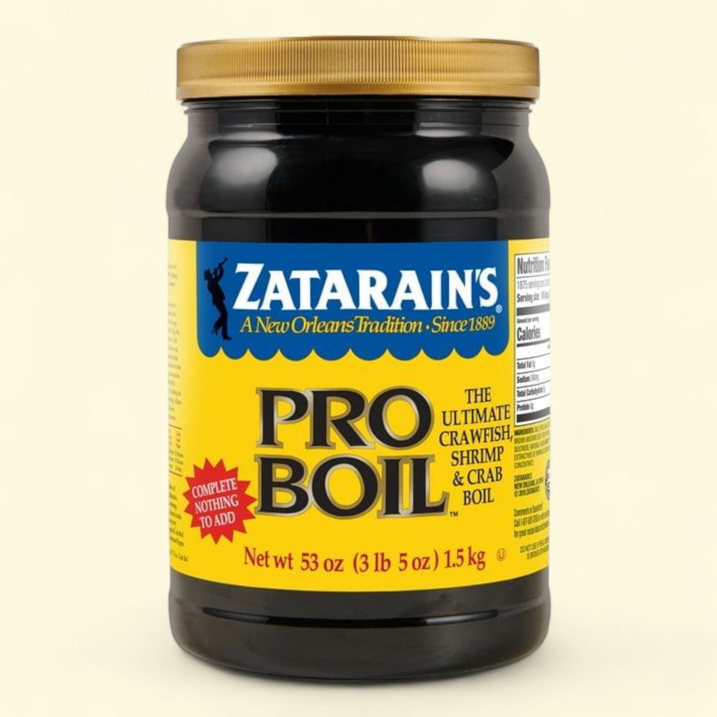 Zatarain's Seafood Pro-Boil, 53 oz Jar