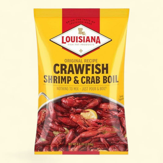 Louisiana Fish Fry Products Crawfish, Shrimp & Crab Boil Seasoning Mix, 4.5 lb