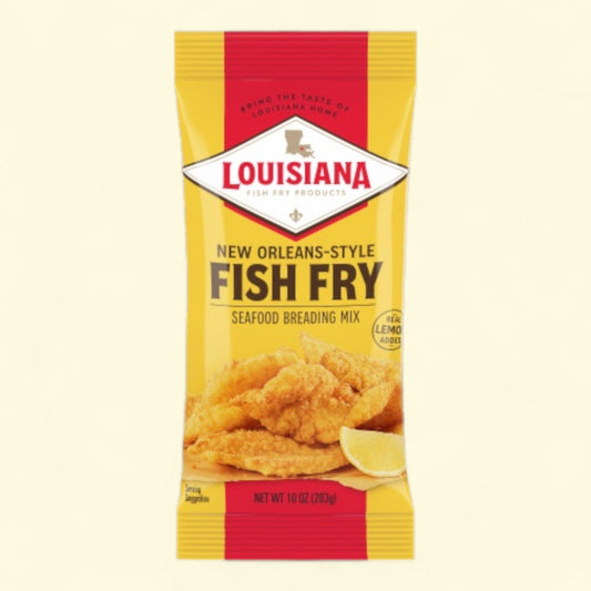 Louisiana Fish Fry Mix, New Orleans Style, 10 oz