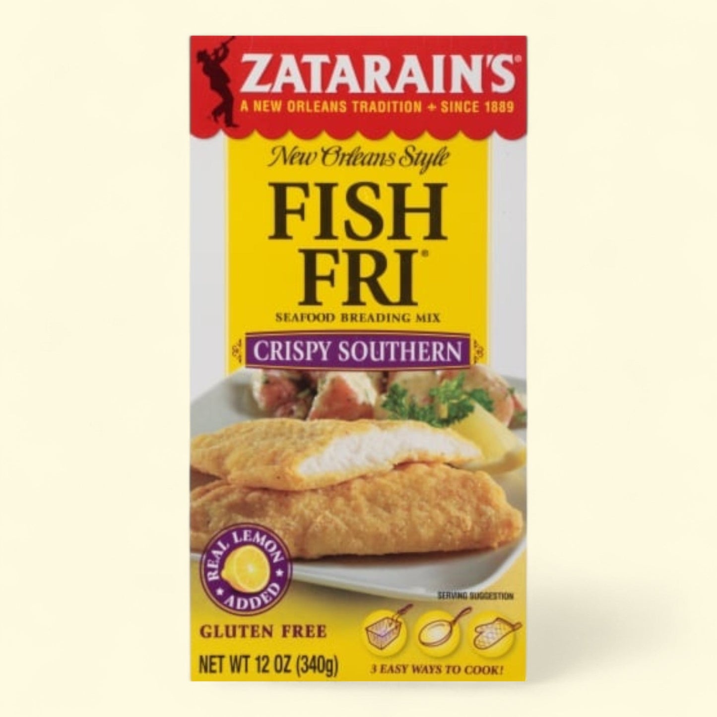 Zatarain's Crispy Southern Fish Fri, 12 oz