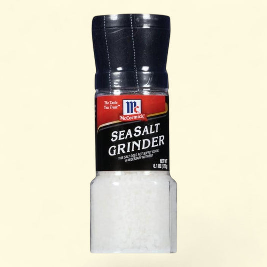 McCormick Sea Salt Grinder, 6.1 oz