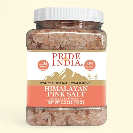 Himalayan Pink Salt, Coarse, 2.2 lbs Jar