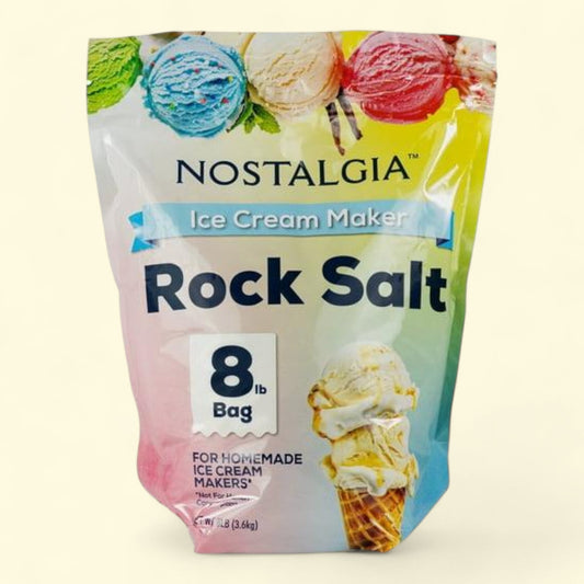 Nostalgia Rock Salt, 8 lb — authentic US product shipped worldwide by Treatspree