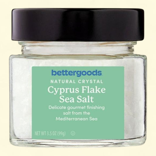 BetterGoods Cyprus Flake Sea Salt, 3.5 oz