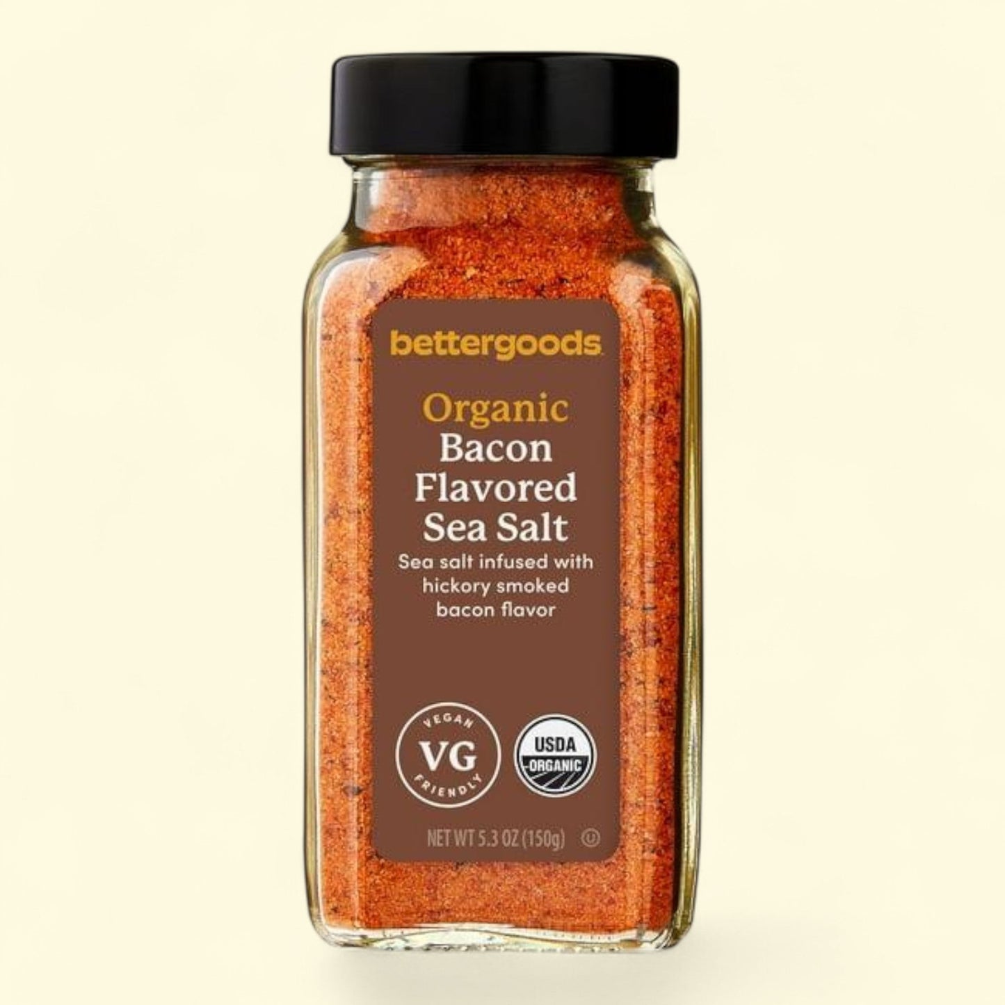 bettergoods Bacon Flavored Sea Salt, 5.3 oz