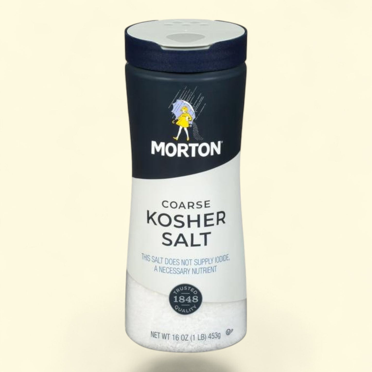 Morton Kosher Salt, Coarse, 16 oz
