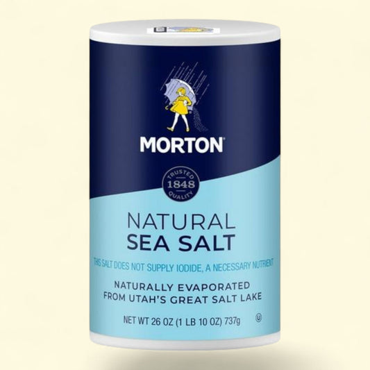 Morton Sea Salt, Natural All-Purpose, 26 oz