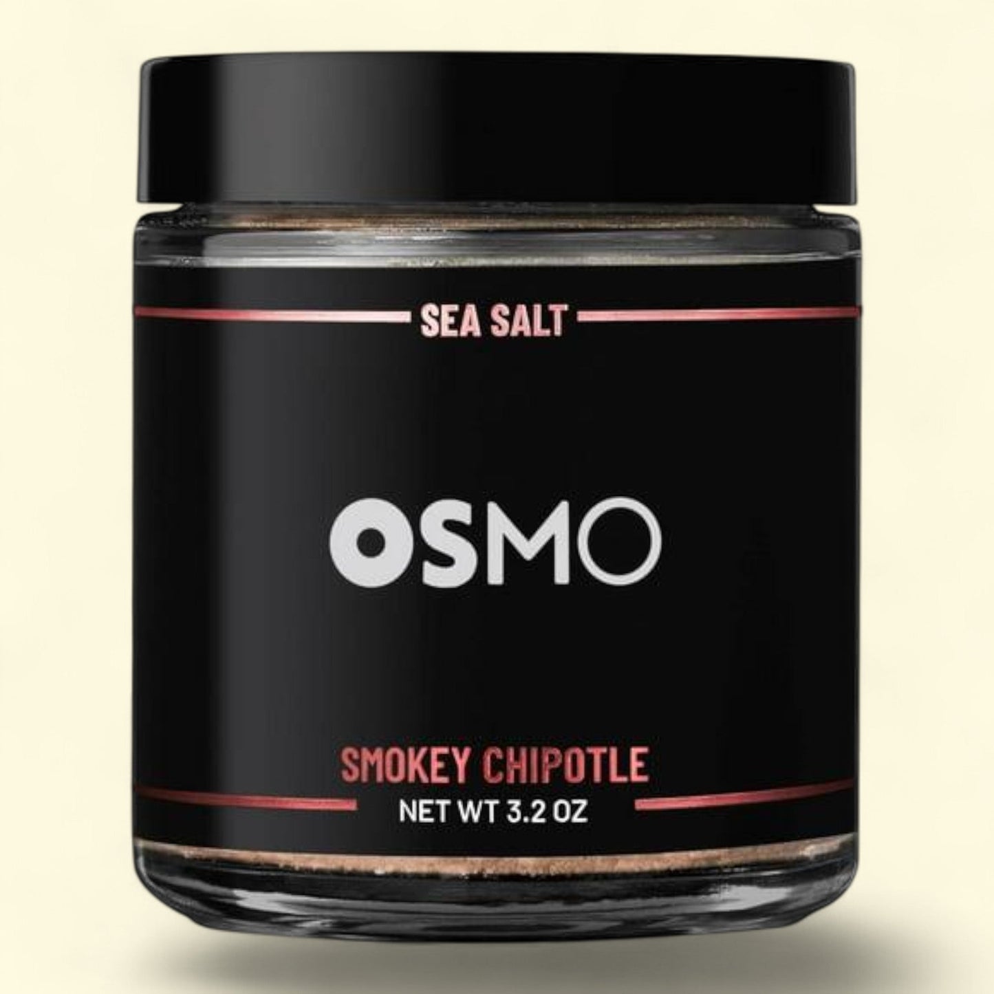 Osmo Salt Smokey Chipotle Sea Salt, 3.2 oz jar