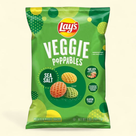 Lay's Veggie Poppables Sea Salt, 5 oz