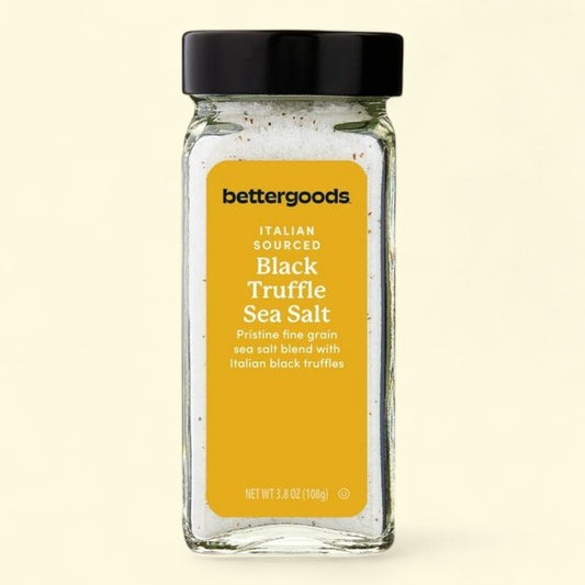 bettergoods Black Truffle Sea Salt, 3.8 oz