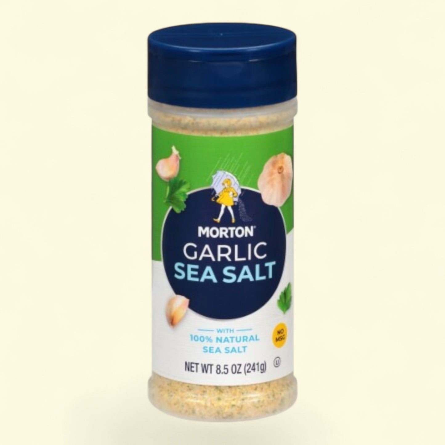 Morton Garlic Sea Salt, 8.5 oz — authentic US product shipped worldwide by Treatspree
