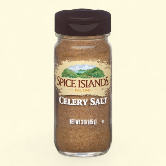 Spice Islands Celery Salt, Kosher, 3 oz