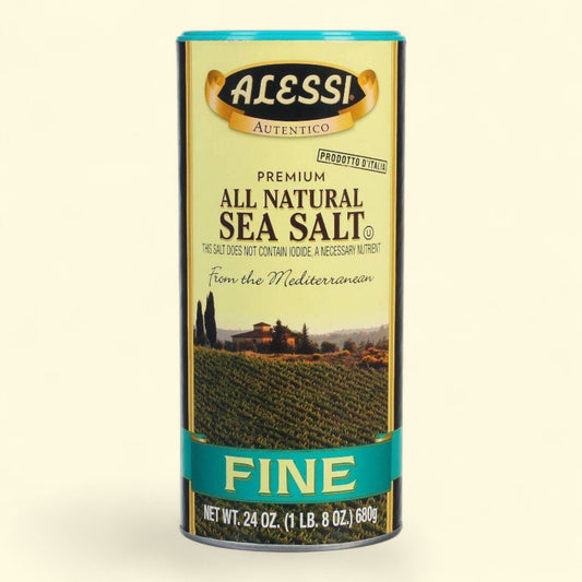 Alessi Fine Sea Salt, 24oz