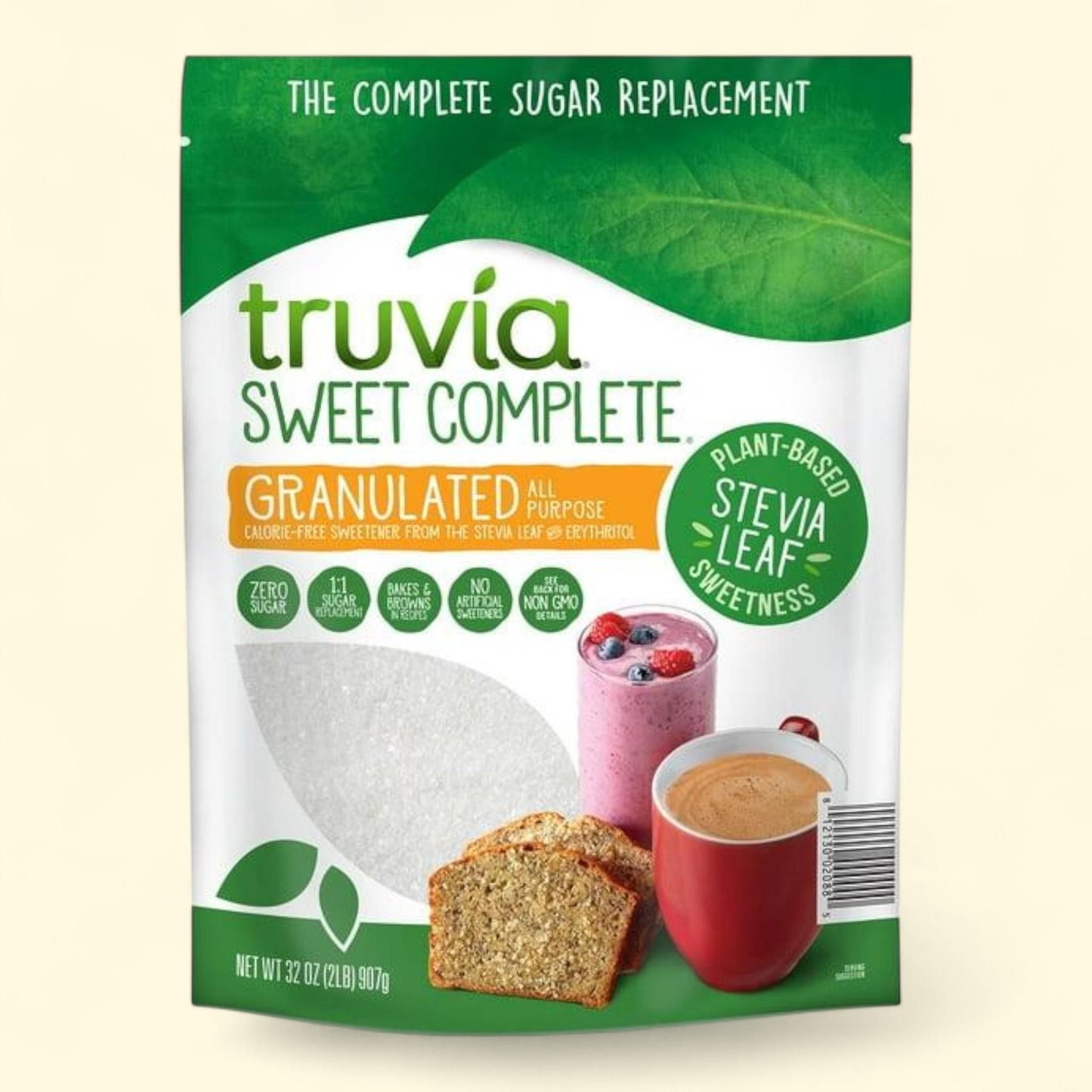 Truvia Sweet Complete Granulated Sweetener, 32 oz. — authentic US product shipped worldwide by Treatspree