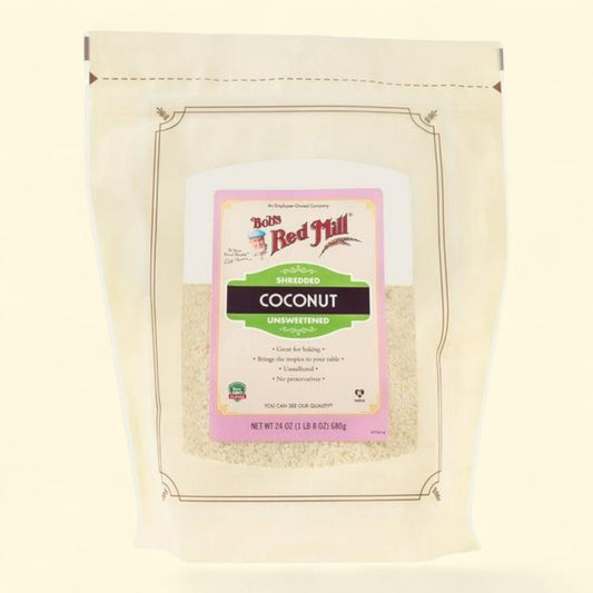 Bob's Red Mill Shredded Unsweetened Coconut, 24 oz.