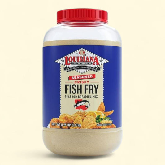Louisiana Fish Fry Seasoned Fish Fry Seafood Breading Mix, 5.75 lbs.