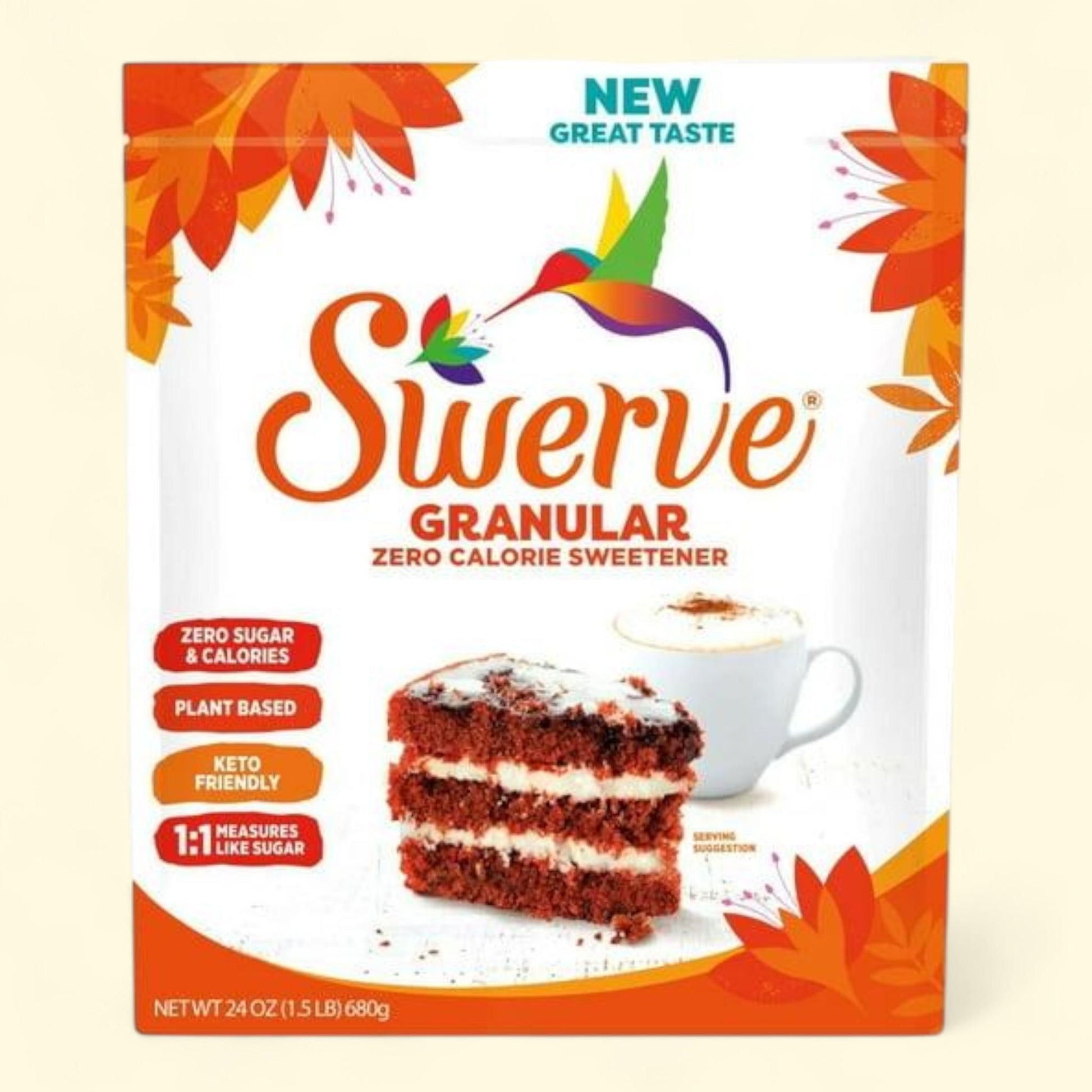 Swerve Granular Sugar Replacement, 24 oz. — authentic US product shipped worldwide by Treatspree