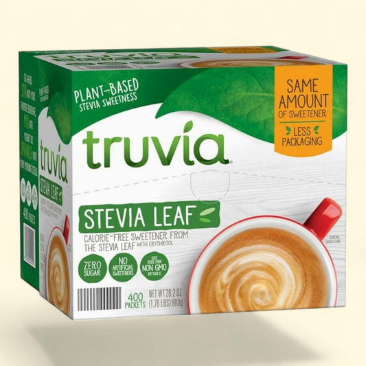 Truvia Sweetener Packets, 400 ct. — authentic US product shipped worldwide by Treatspree