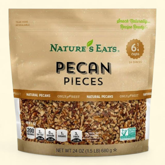 Nature's Eats Pecan Pieces, 24 oz.