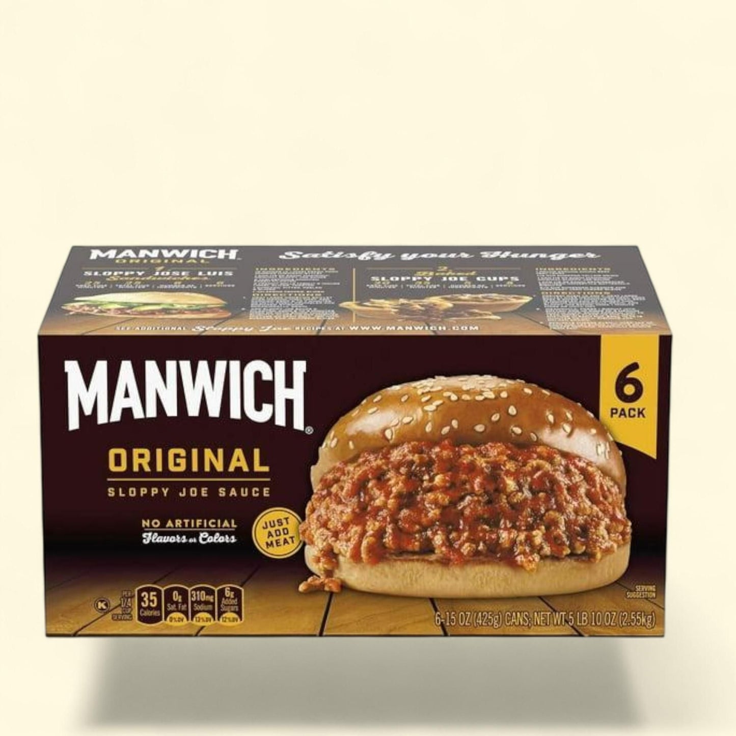 Manwich Sloppy Joe Sauce, 15 oz., 6 pk.