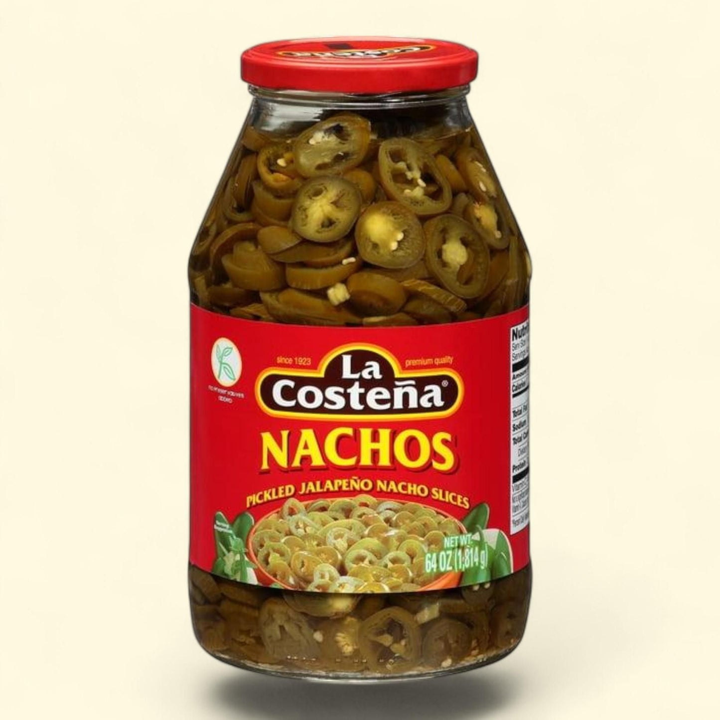 La Costeña Pickled Jalapeño Nacho Slices, 64 oz.